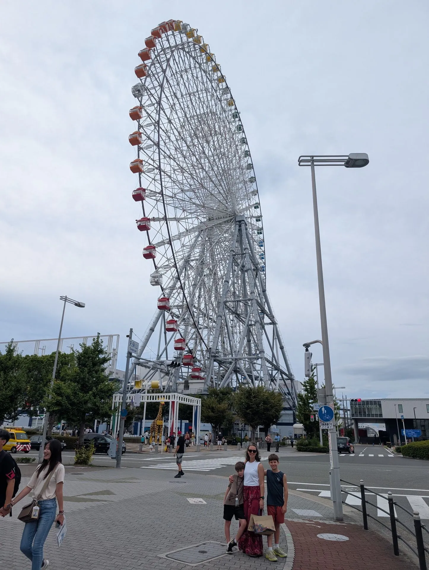 The Tempozan Giant Ferris Wheel at the Osaka waterfront